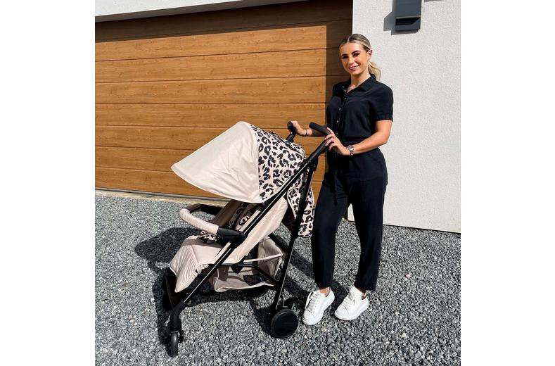 My Babiie MB51 Plus Stroller - Fawn Leopard My Babiie MB51 Plus Stroller - Fawn Leopard