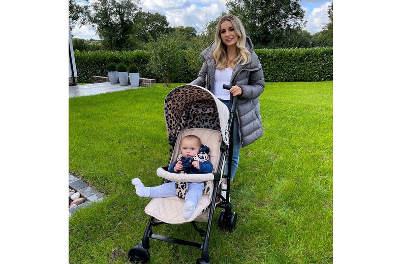 My Babiie MB51 Plus Stroller - Fawn Leopard My Babiie MB51 Plus Stroller - Fawn Leopard