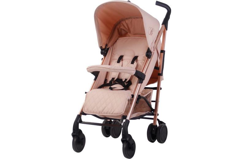 My Babiie MB51 Plus Stroller - Rose Gold Blush My Babiie MB51 Plus Stroller - Rose Gold Blush