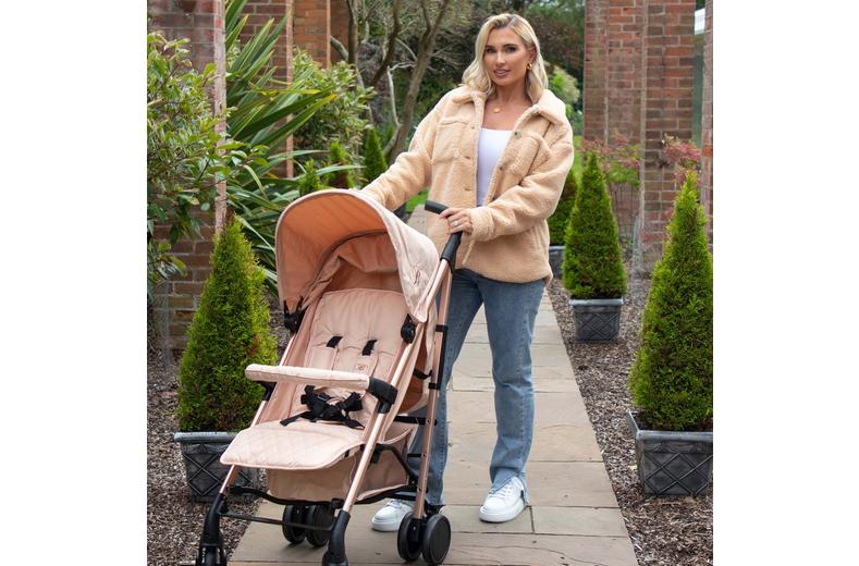 My Babiie MB51 Plus Stroller - Rose Gold Blush My Babiie MB51 Plus Stroller - Rose Gold Blush