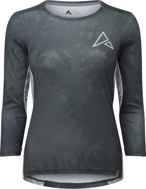 Halfords Altura Kielder Lightweight Women's 3/4 Sleeve Jersey - Carbon - 8 | Extra 8% off for BC Members