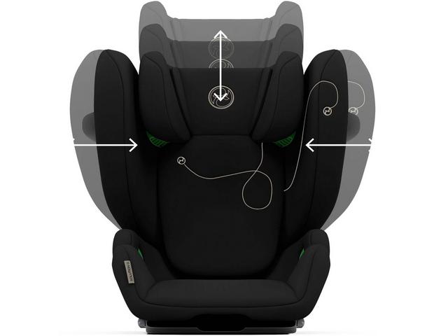 Cybex Solution G Group 2/3 Car Seat - Moon Black