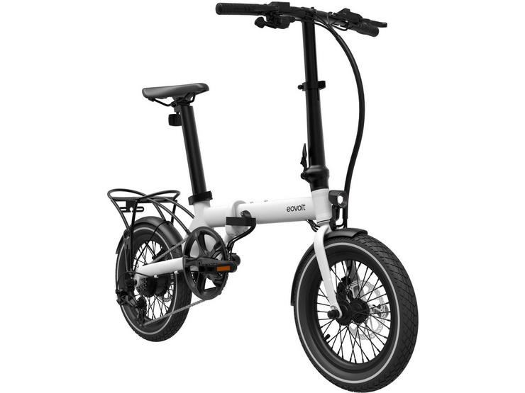 Eovolt Morning Electric Folding Bike - Moon Grey - 16" Wheel