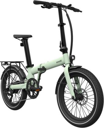 Eovolt Afternoon Electric Folding Bike - Sage Green - 20" Wheel