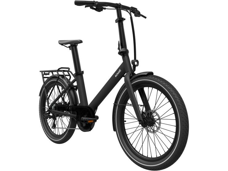 Eovolt Evening Step Through Electric Folding Bike - Onyx Black - 24" Wheel