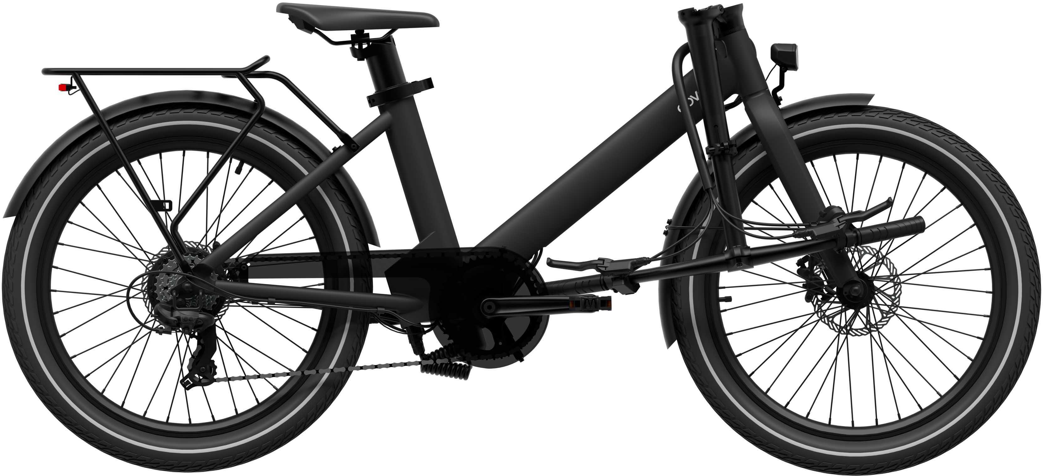 Eovolt Evening Compact Step Through Electric Folding Bike - 24" Wheel