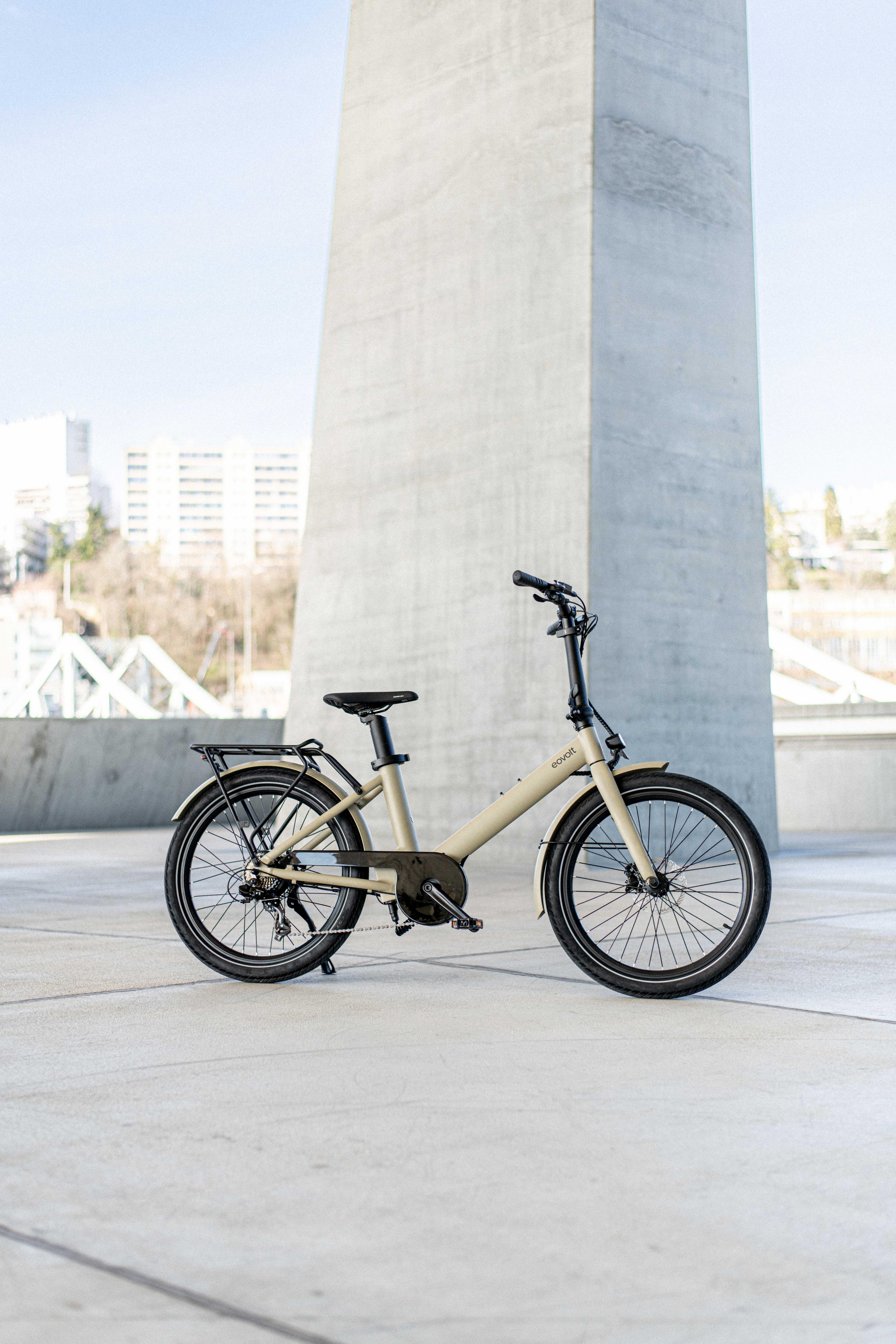 Eovolt Evening Compact Step Through Electric Folding Bike - 24" Wheel