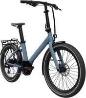 Halfords Eovolt Evening Step Through Electric Folding Bike - Ocean Blue - 24 Inch Wheel | Extra 8% off for BC Members