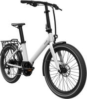 Halfords Eovolt Evening Step Through Electric Folding Bike - Moon Grey - 24 Inch Wheel