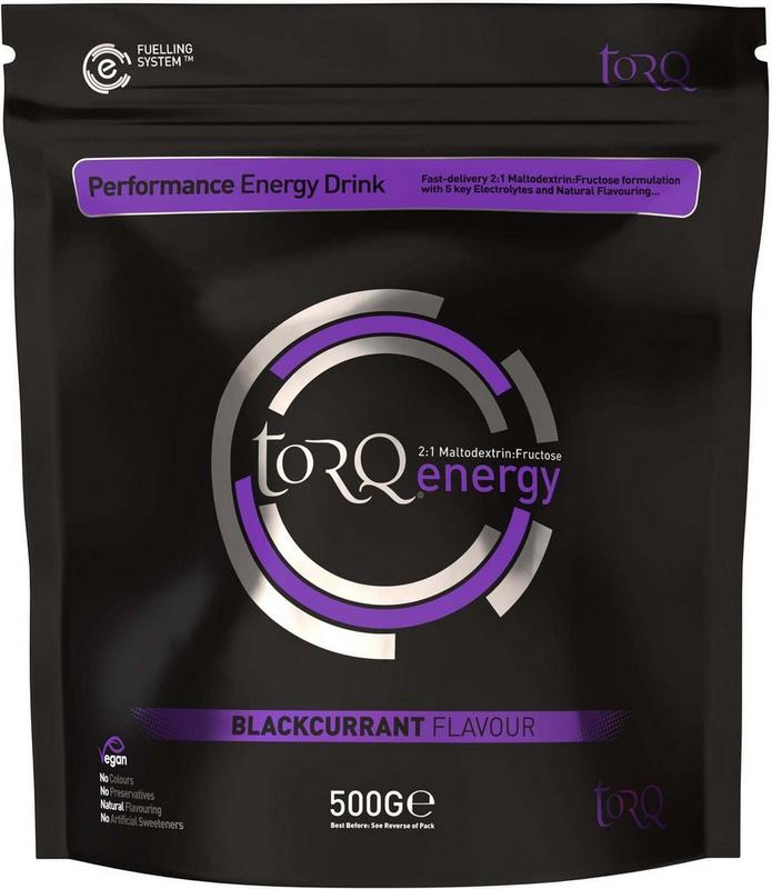 Halfords TORQ Torq Natural Energy Drink, 1 X 500G, Blackcurrant | Extra 8% off for BC Members