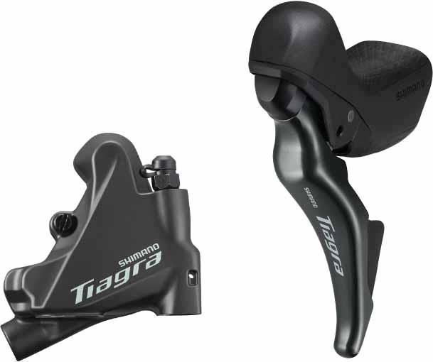 Halfords Shimano Tiagra ST-4725/BR-4770 STI Lever/Calliper Set, Left Hand/ Rear Brake | Extra 8% off for BC Members