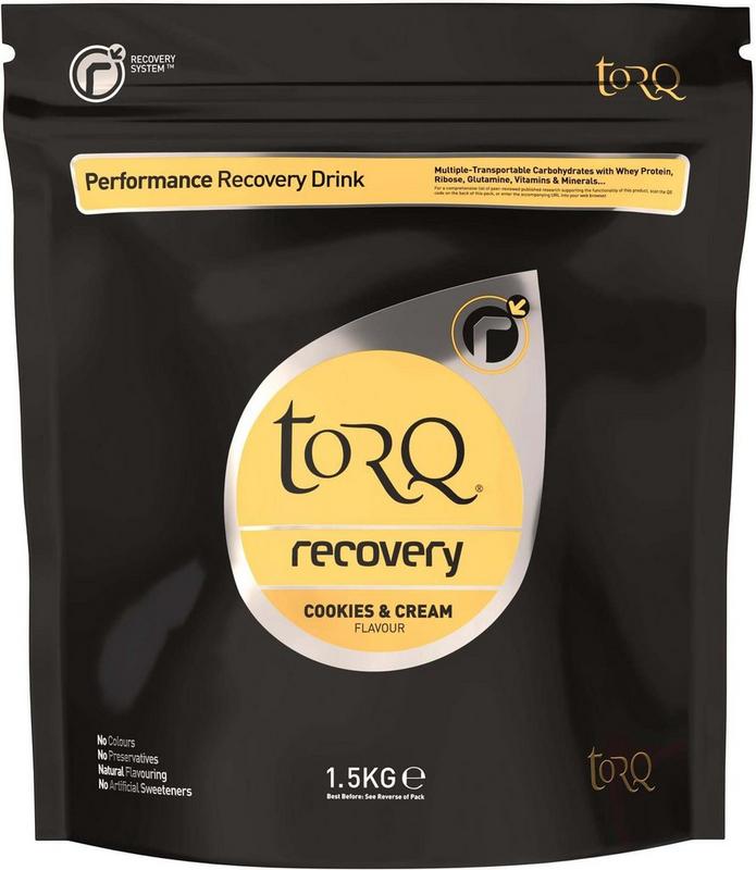Halfords TORQ Torq Recovery Drink, 1 X 1.5Kg, Cookies & Cream | Extra 8% off for BC Members