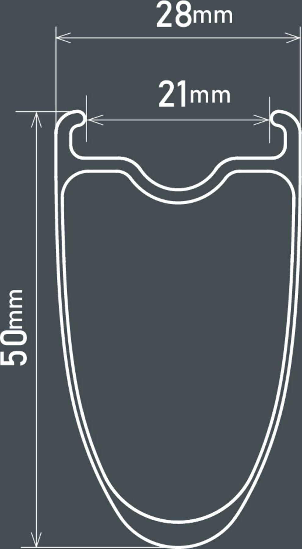 Shimano Dura Ace WH-R9720 C50 Carbon Clincher Disc Wheel