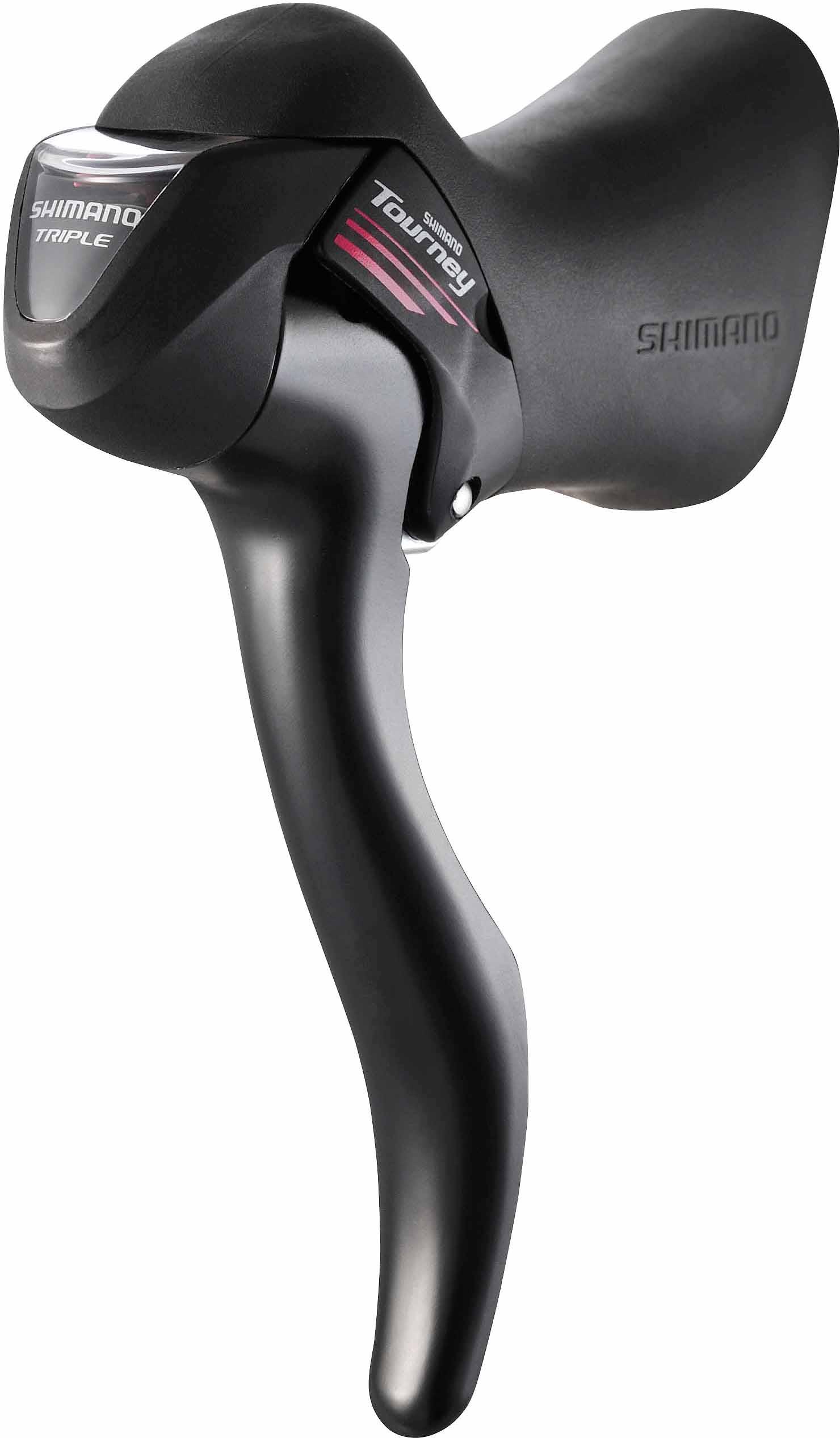 Halfords Shimano ST-EF41 EZ fire plus STI set for V-brakes, 3x6-speed, 2-finger lever, black | Extra 8% off for BC Members