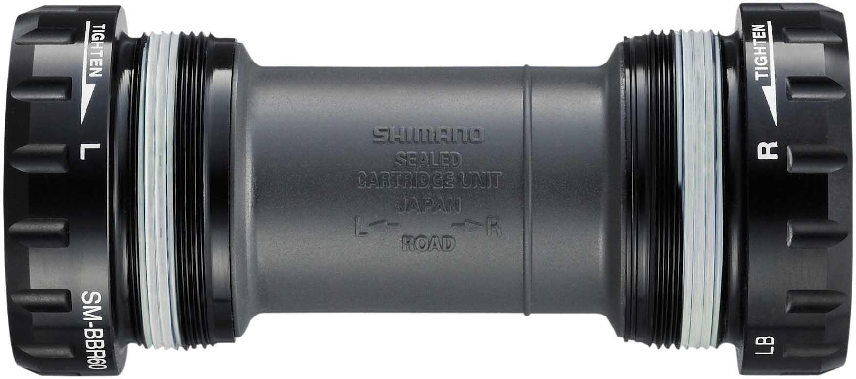 Shimano Ultegra/105 BB-R60 Bottom Bracket, Italian Thread Cups