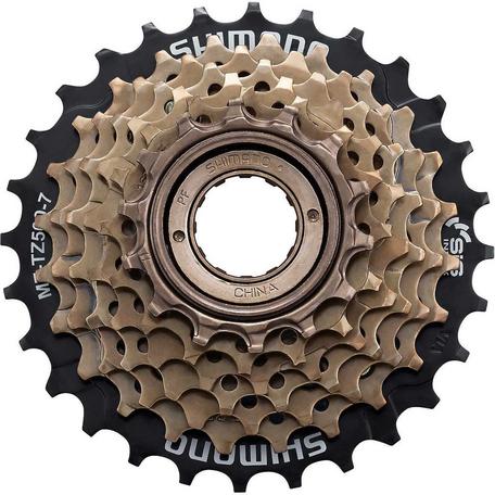 MF-TZ500 7-speed multiple freewheel, 14-34 tooth | Halfords UK