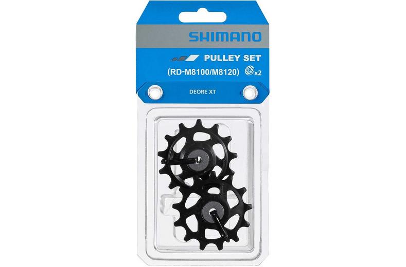Shimano XT Deore RD-M8100/M8120 Tension & Guide Pulley Set Shimano XT Deore RD-M8100/M8120 Tension & Guide Pulley Set