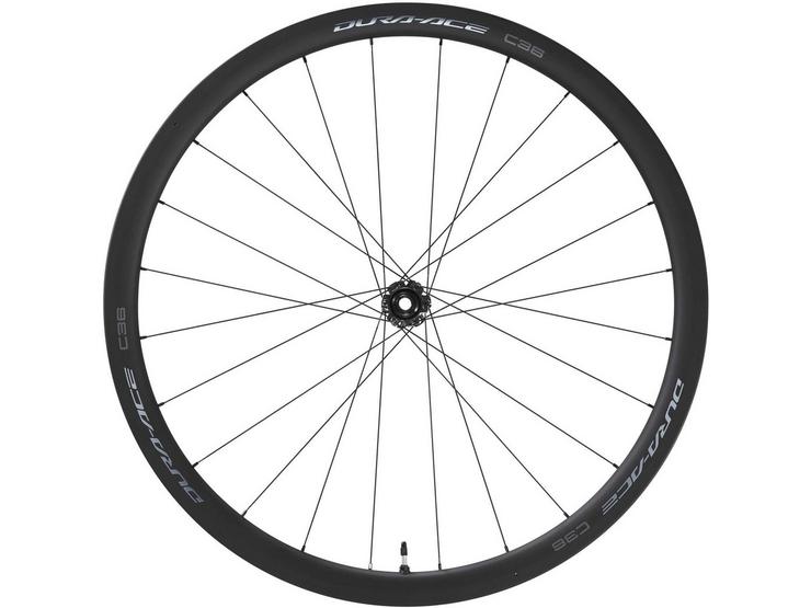 Shimano Dura Ace WH-R9720 C36 Carbon Clincher Disc Wheel, Front 12x100mm