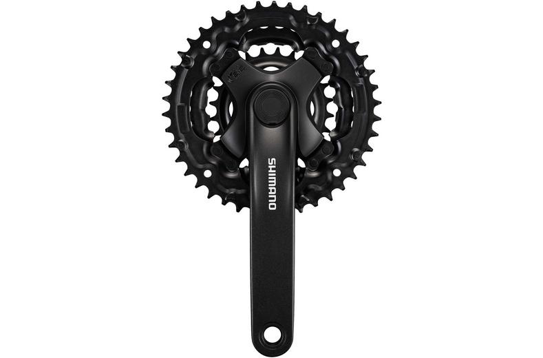Shimano Tourney FC-TY301 42/34/24 6/7/8 Speed Chainset, 150mm With Chainguard Shimano Tourney FC-TY301 42/34/24 6/7/8 Speed Chainset, 150mm With Chainguard