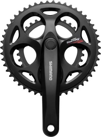 Shimano Tourney FC-A070 7/8 Speed Double Chainset, 50/34T, 170mm
