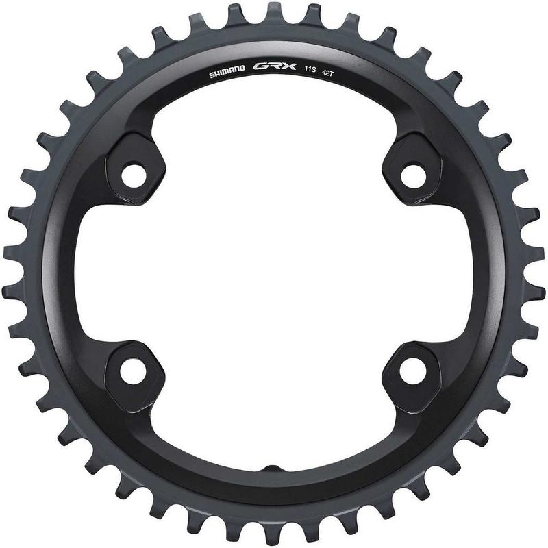 Halfords Shimano GRX FC-RX810 11 Speed Single Chainring, 42T | Extra 8% off for BC Members