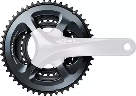 【美品】SHIMANO SORA FC-R3030 170mm Shimano Sora R3030 9-Speed 30/39/50t Crankset with
