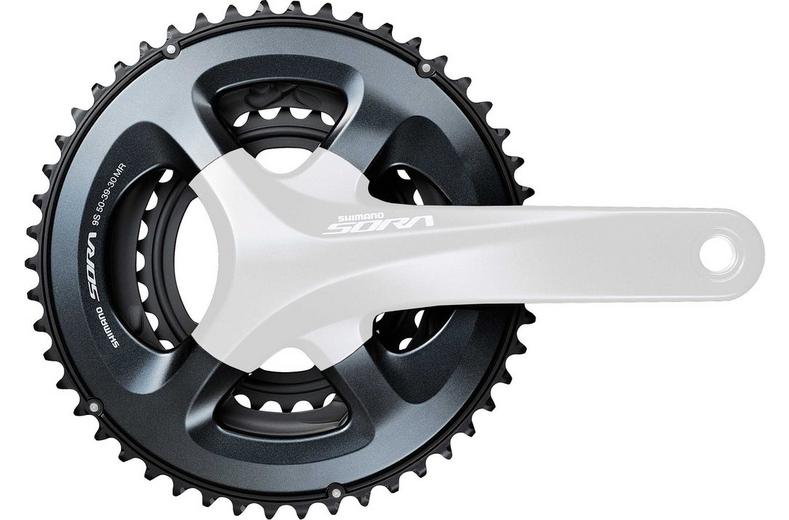 Shimano Sora FC-R3030 9 Speed Triple Chainring Shimano Sora FC-R3030 9 Speed Triple Chainring