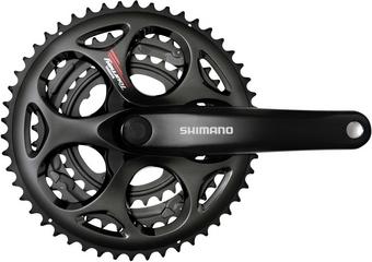 Shimano Tourney FC-A073 7/8 Speed Triple Chainset 50/39/30T, 165mm