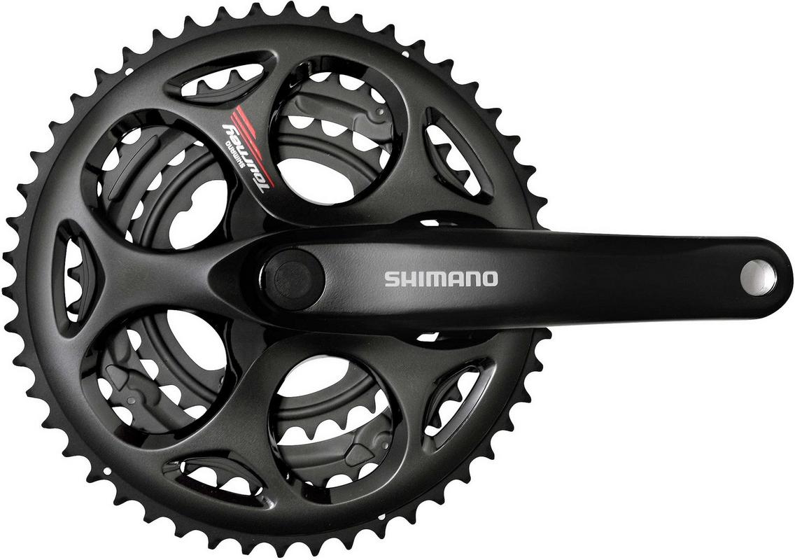 Halfords Shimano Tourney Fc A073 7 8 Speed Triple Chainset 50 39 30T 165Mm HAL801318