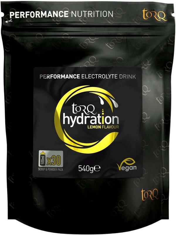 Halfords TORQ Hydration Drink, 1 x 540g, Lemon | Extra 8% off for BC Members