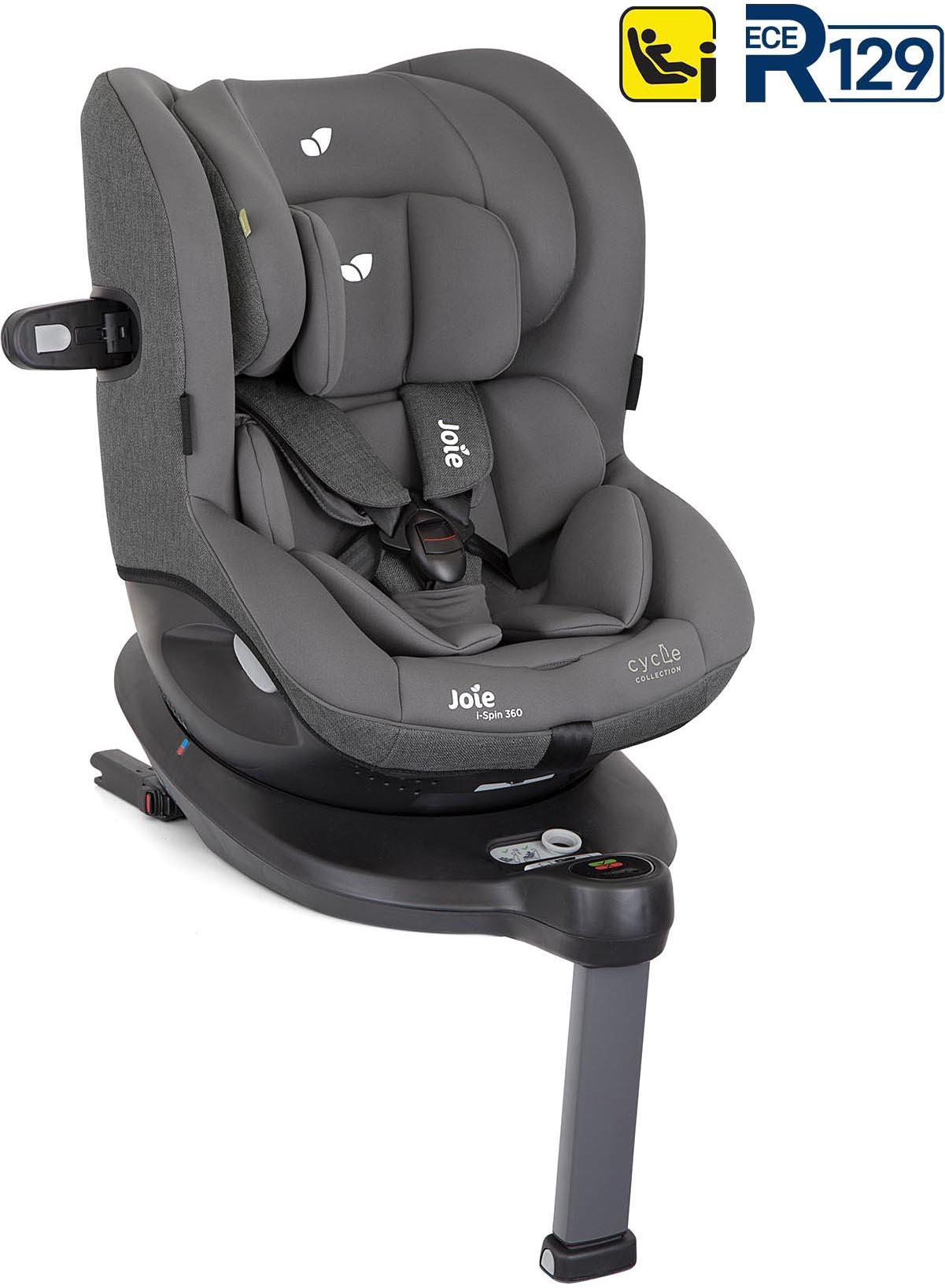 Joie iSpin 360 Group 0+/1 Car Seat Cycle Shell Grey Halfords UK