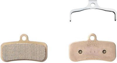 Shimano D02S Disc Brake Pads & Spring, Metal Sintered Shimano D02S Disc Brake Pads & Spring, Metal Sintered