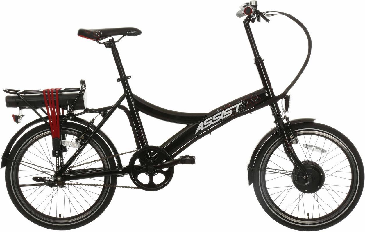 Halfords Second Hand Grade C - Assist Deluxe Electric Hybrid Bike - 20 Inch Wheel | Extra 8% off for BC Members