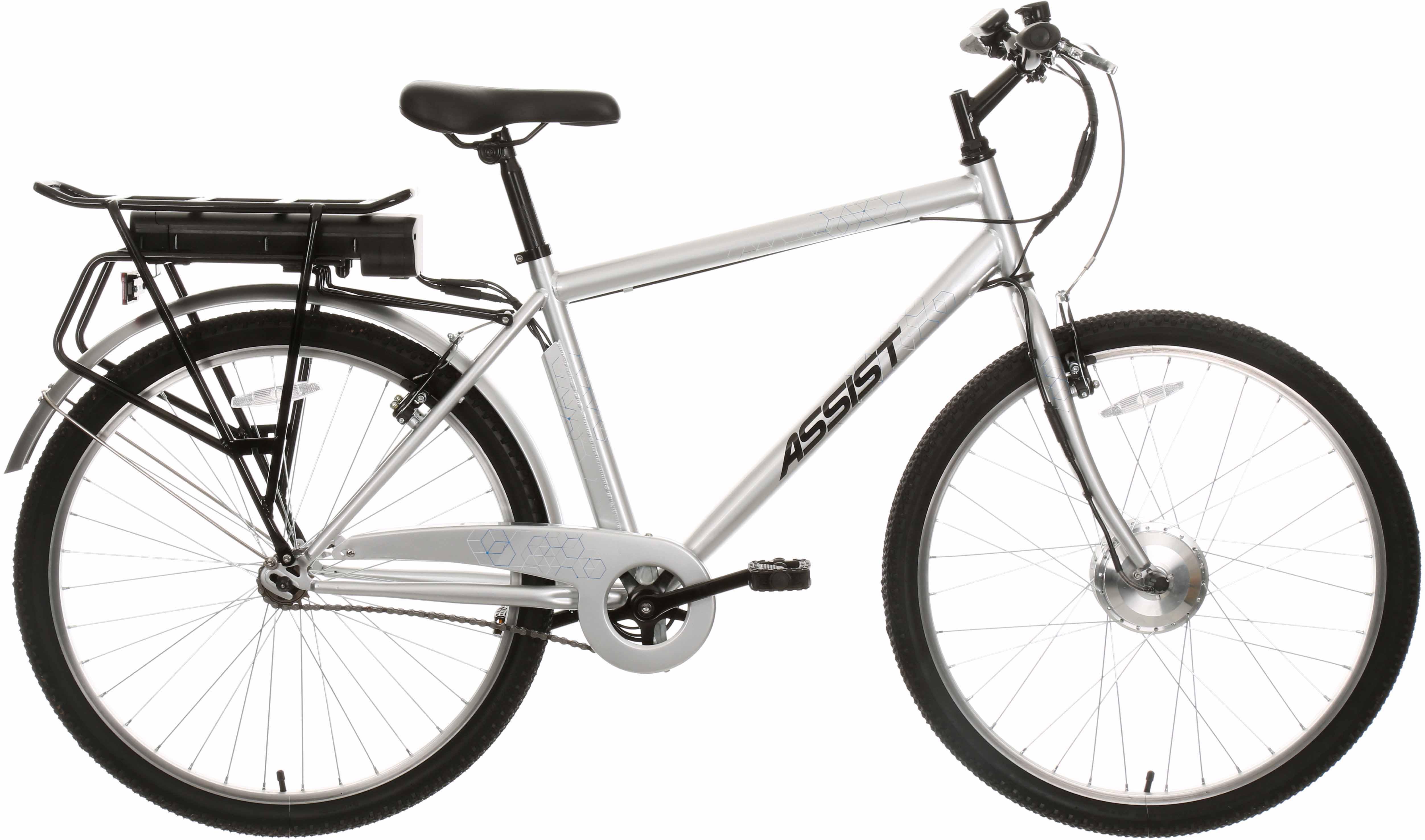 Second Hand Grade C - Assist Crossbar Electric Hybrid Bike 2021
