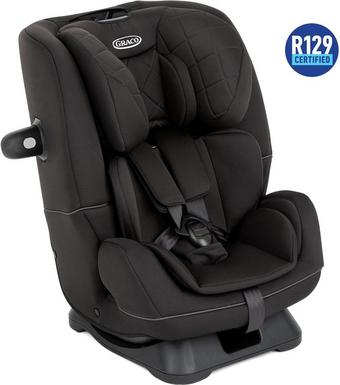 Graco SlimFit R129 2-in-1 Convertible Car Seat - Midnight (Ex-Display)