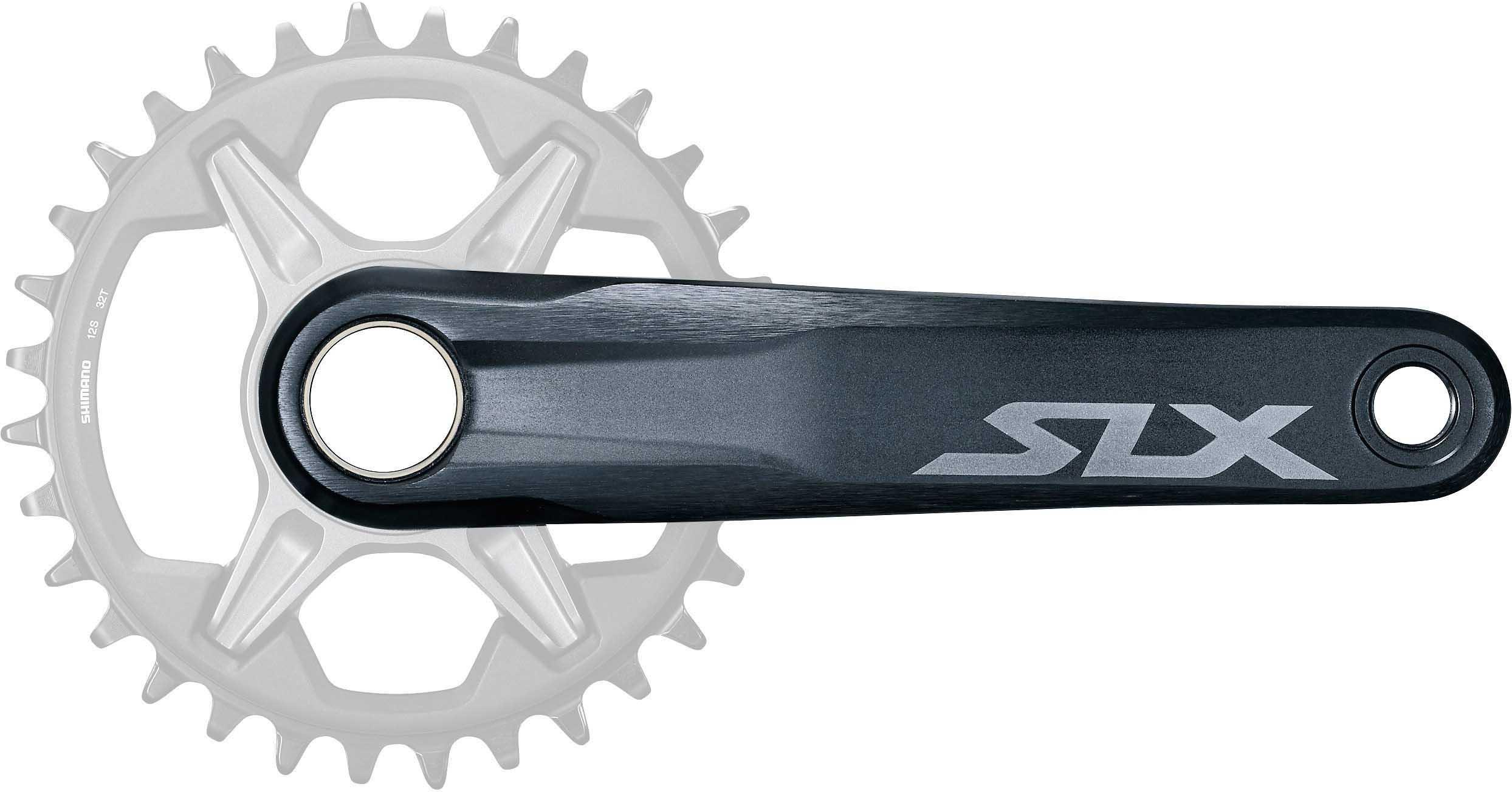 FC-M7120 SLX Crank set without ring, 12-speed, 55 mm chainline, 165 mm