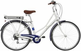 Second Hand Grade B - Pendleton Somerby Electric Hybrid Bike 2016 - White/Navy - M Frame