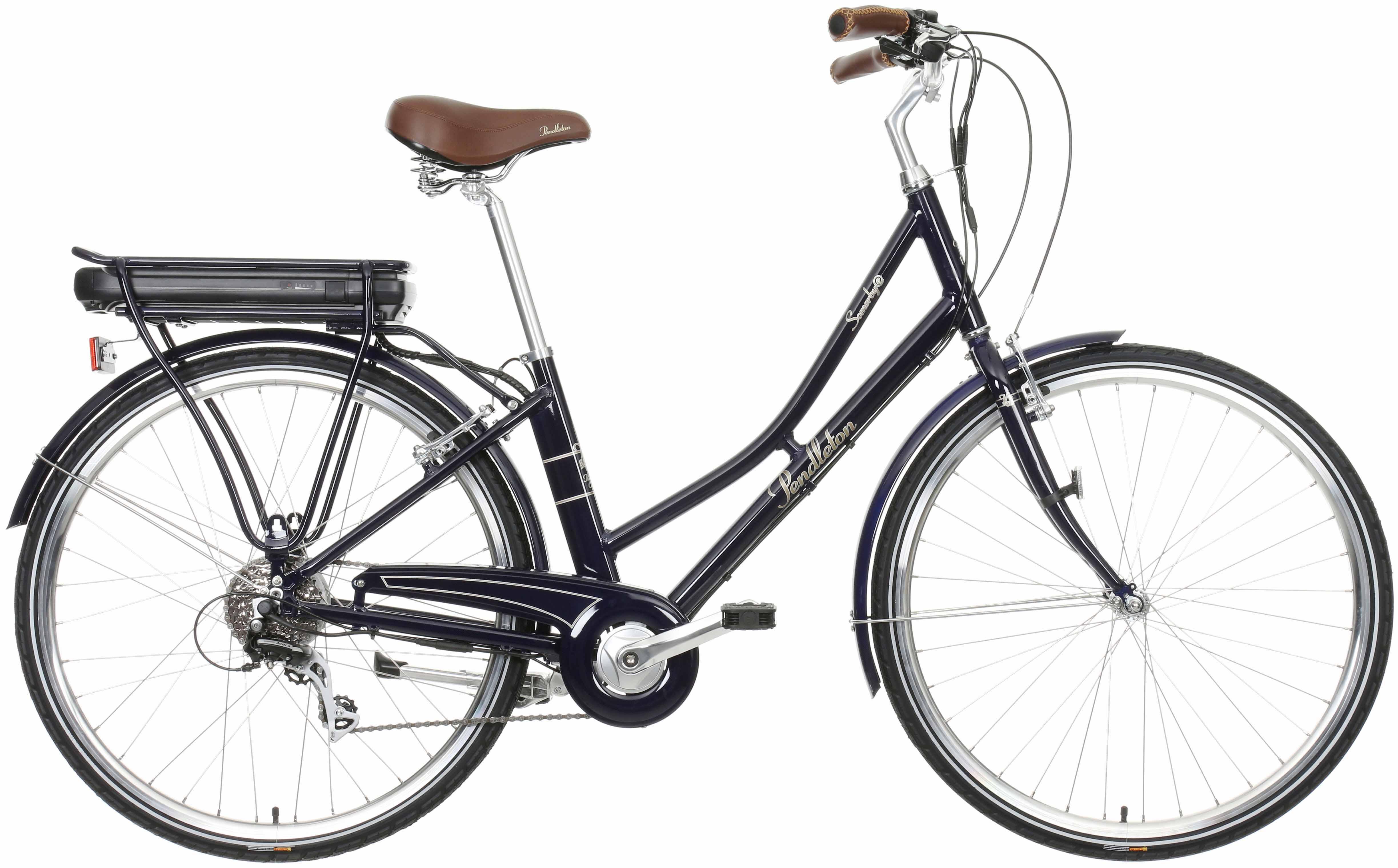 Second Hand Grade B - Pendleton Somerby Electric Hybrid Bike - Midnight Blue - S, M Frames