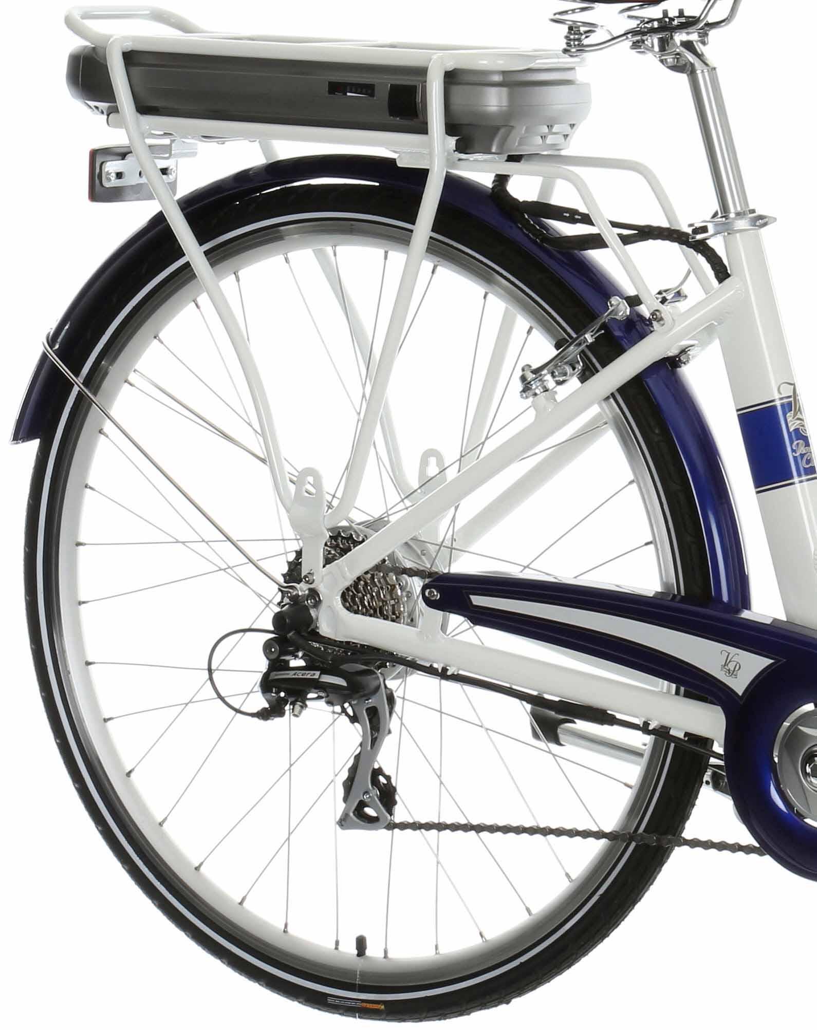 Second Hand Grade C - Pendleton Somerby Electric Hybrid Bike 2019 - White/Navy - S, M Frames