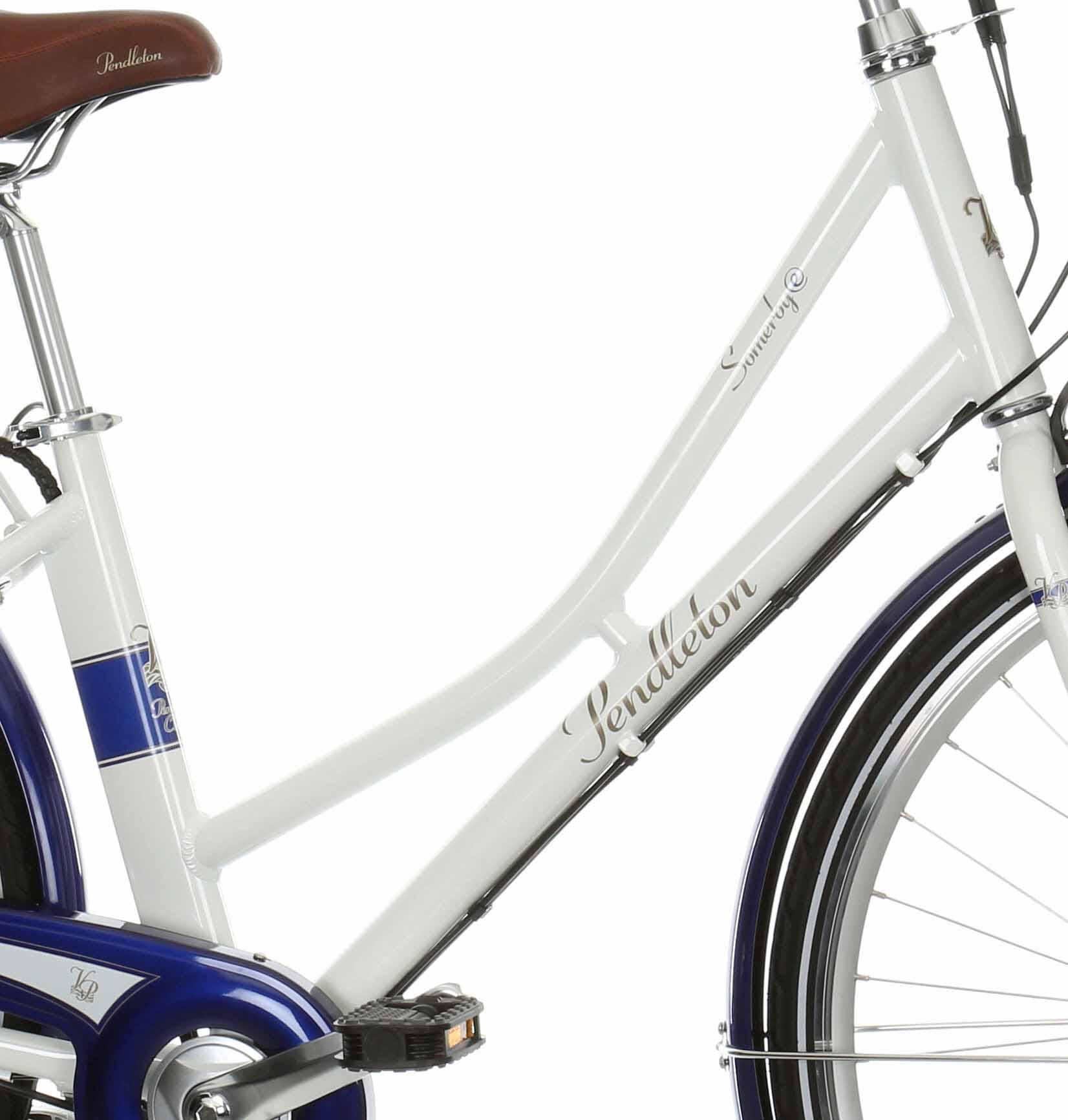 Second Hand Grade C - Pendleton Somerby Electric Hybrid Bike 2019 - White/Navy - S, M Frames