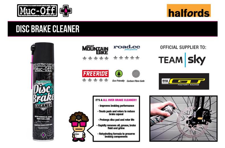 Muc-Off Disc Brake Cleaner, 400ml Muc-Off Disc Brake Cleaner, 400ml