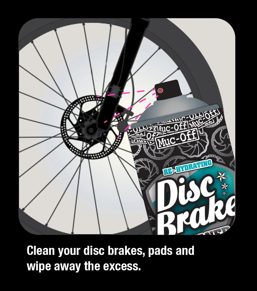 Muc-Off Disc Brake Cleaner, 400ml Halfords UK