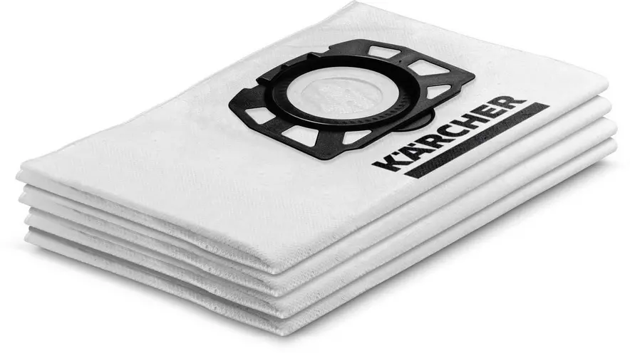 Karcher Vac Filter Bags WD 2 3 4pk Halfords UK