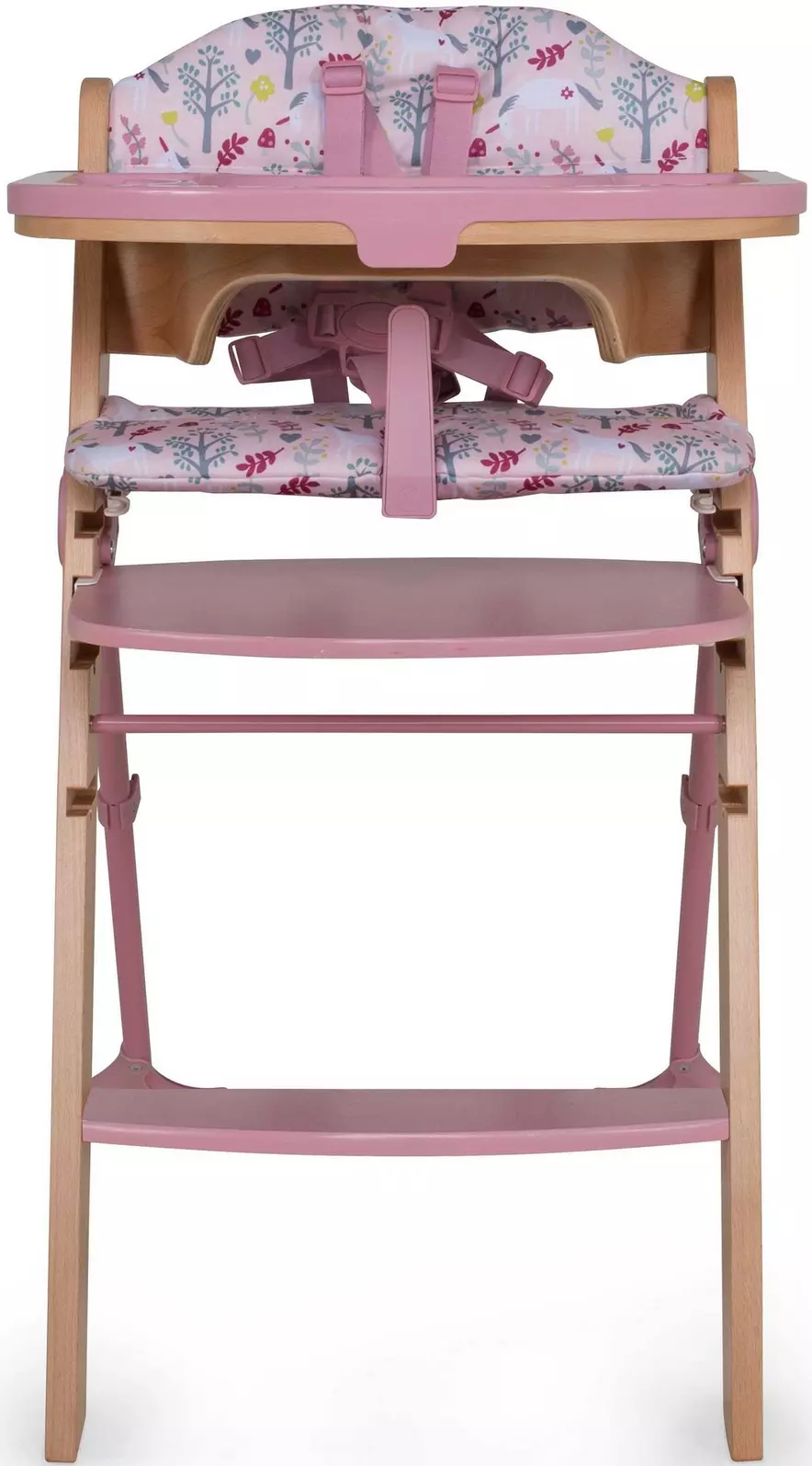 Cosatto Waffle Highchair Unicorn Garden Halfords UK - Main Image