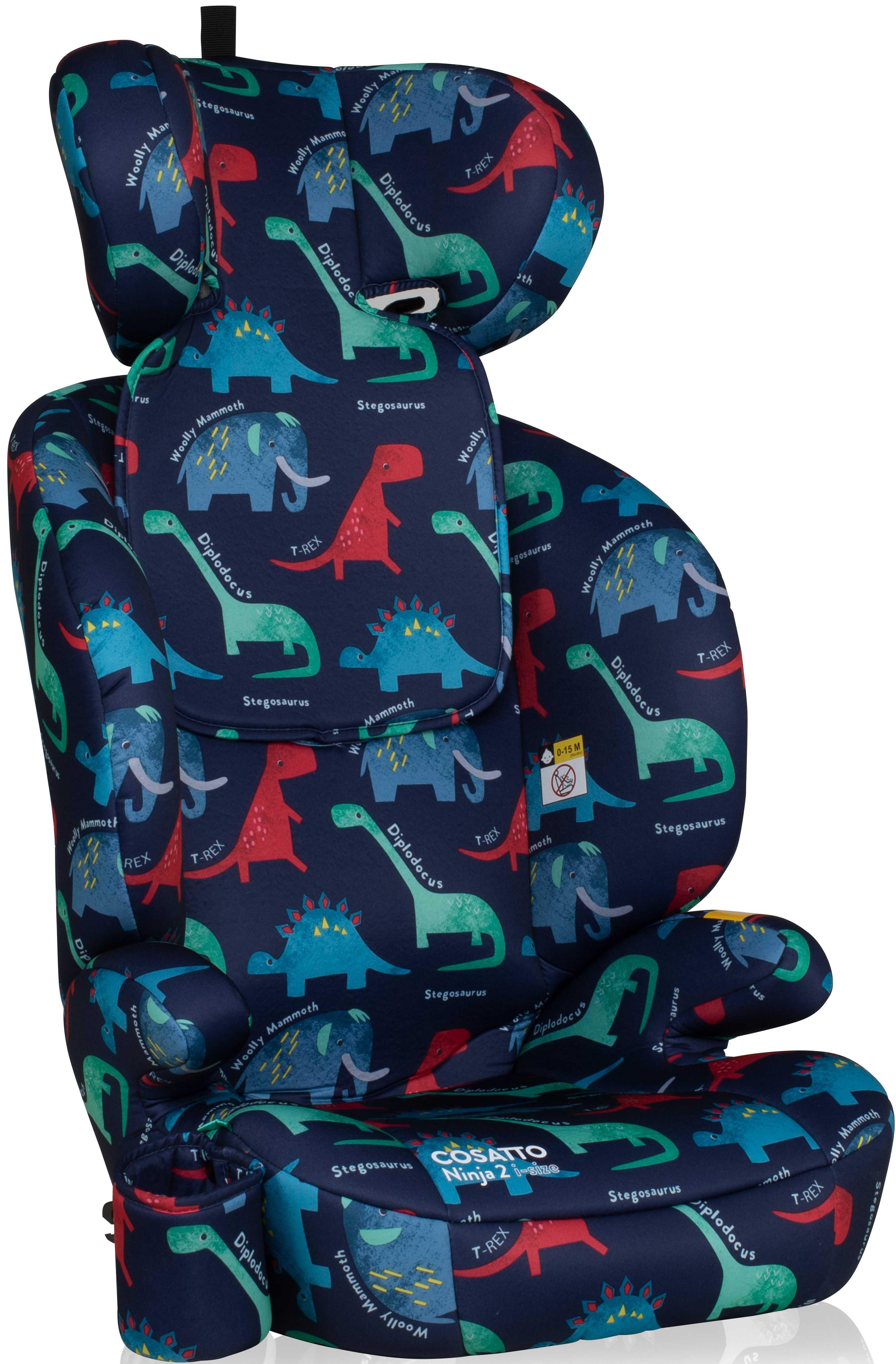 Cosatto Ninja i-size Group 2/3 Car Seat D is for Dino Halfords UK