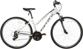 Halfords Carrera Second Hand Grade A - Crossfire 1 Womens Hybrid Bike - White - S Frame | Extra 8% off for BC Members