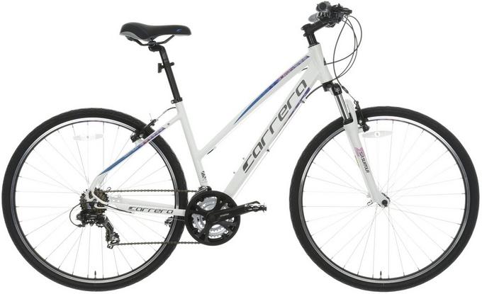 carrera womens hybrid bike halfords