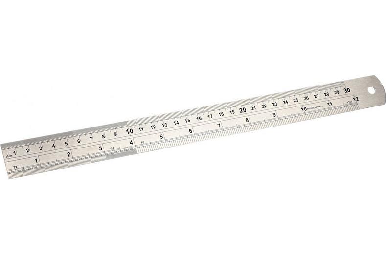 Halfords Steel Ruler - 300mm Halfords Steel Ruler - 300mm