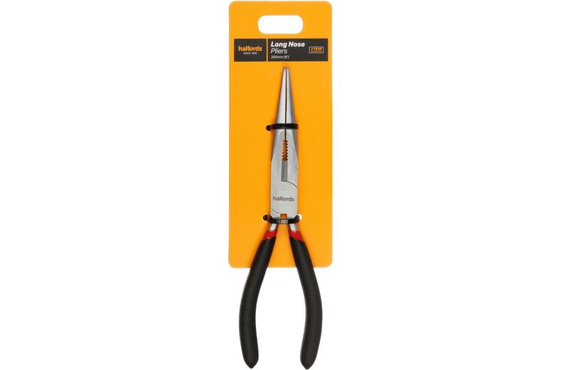 Halfords Long Nose Pliers - 200mm Halfords Long Nose Pliers - 200mm
