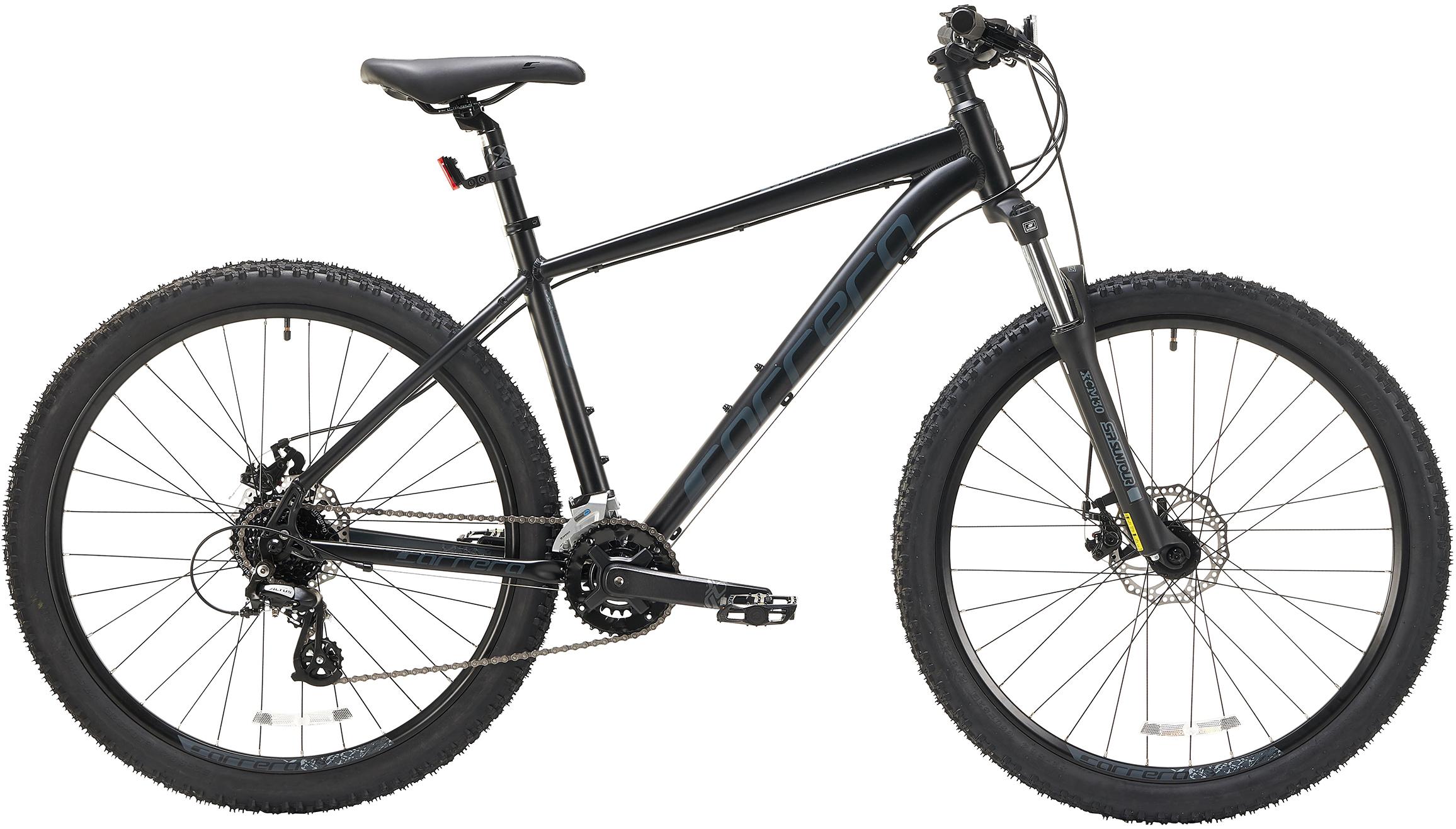 Second Hand Grade C - Carrera Vengeance Mens Mountain Bike - Black - XS, S, M, L, XL Frames